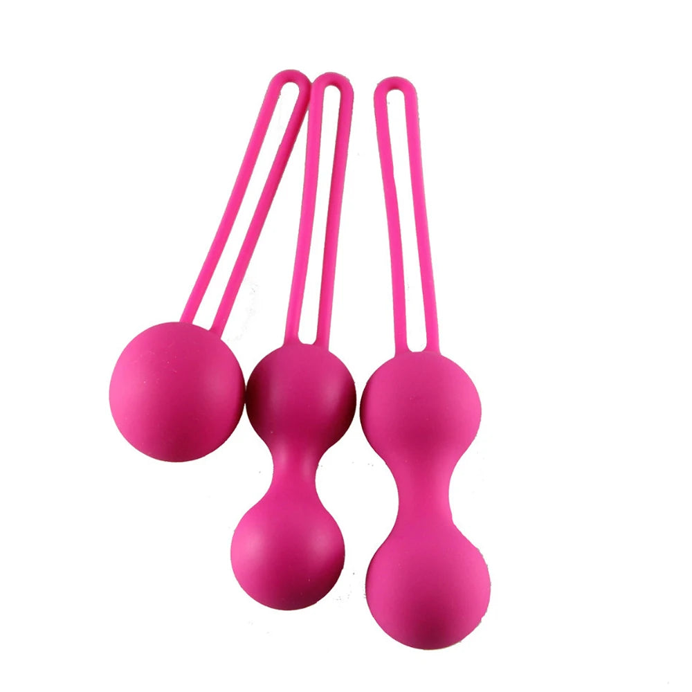 Sicherer Silikon Smart Ball Vibrator Kegel-Kugeln Ben Wa Ball Vagina straffen Trainingsgerät Sexspielzeug für Frauen Vaginal Geisha Ball