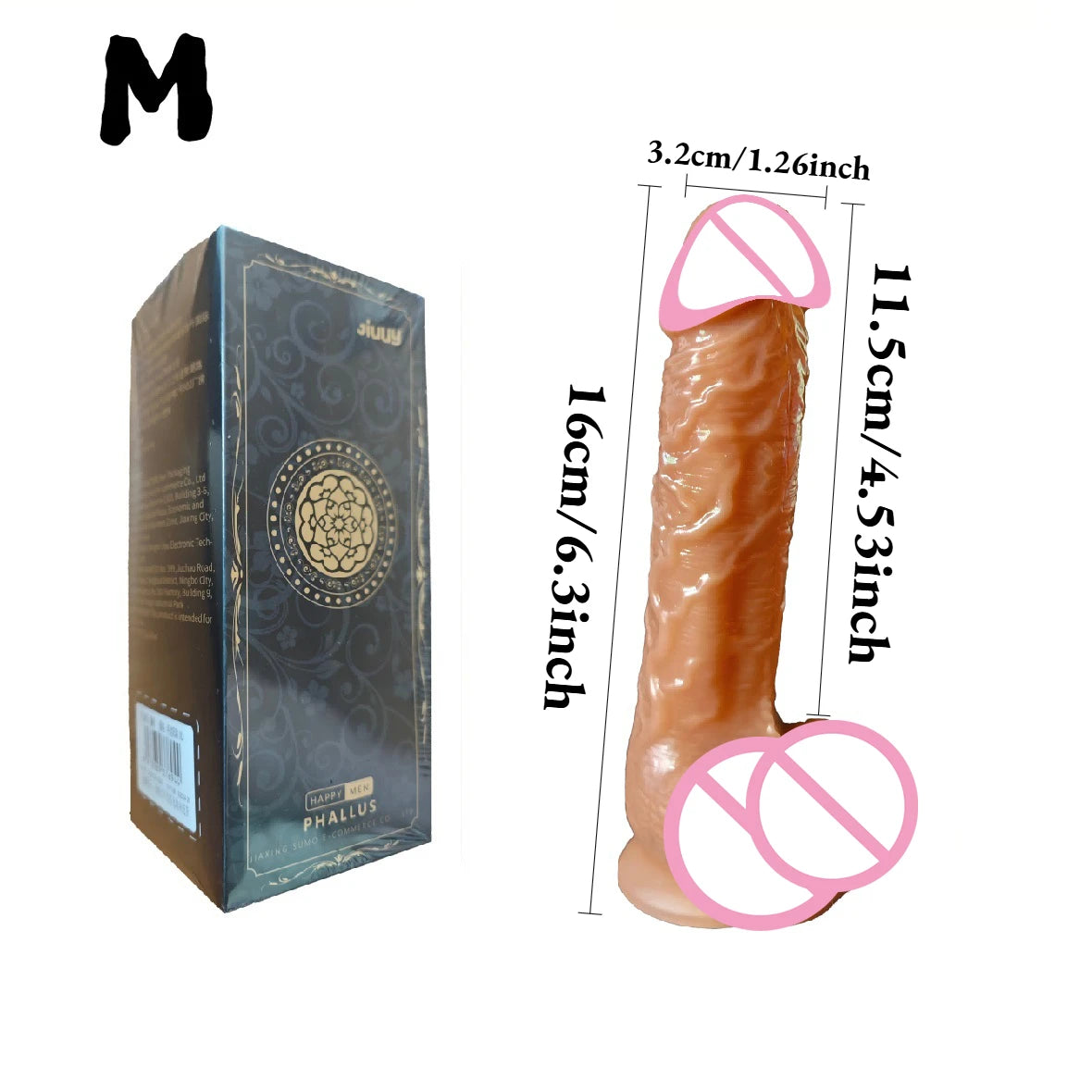 Superrealistischer Dildo Wasserdichter Silikonpenis Erwachsenes Sexspielzeug Anal-Vagina-Masturbator Dildo mit Saugnapf Cock Gode Massager