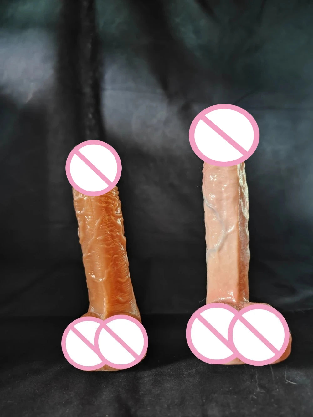 Superrealistischer Dildo Wasserdichter Silikonpenis Erwachsenes Sexspielzeug Anal-Vagina-Masturbator Dildo mit Saugnapf Cock Gode Massager